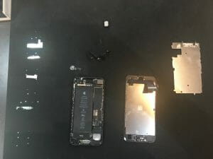 iPhone7修理実習　
